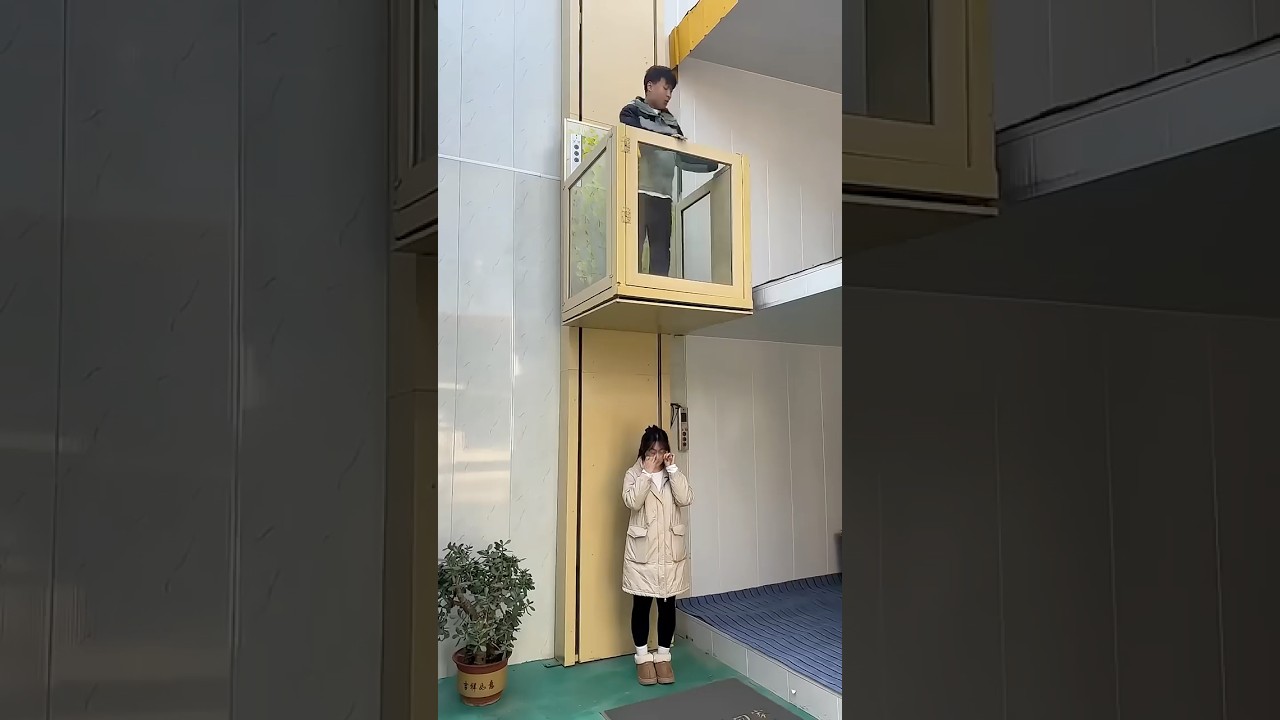 Asansör Panik Anı! 😱 Anne Son Anda Kurtuluyor!