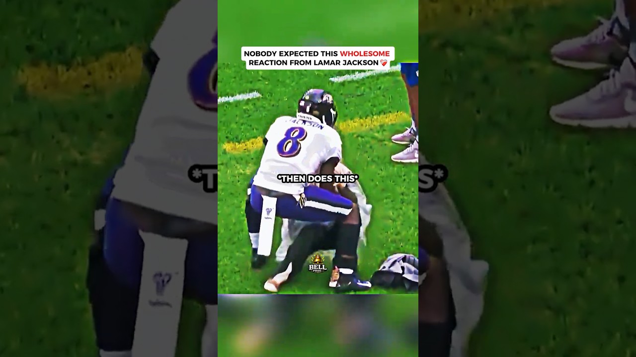 Lamar Jackson Did Something Nobody Expected🥺❤️‍🩹 #nfl #shorts
