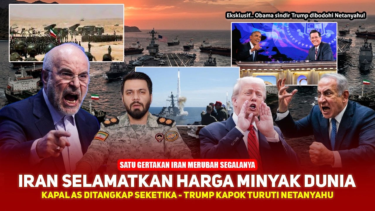IRAN TUNJUKKAN KEAJAIBAN! Trump Angkat Tangan, Harga Minyak Turun Drastis! Netanyahu kelabakan