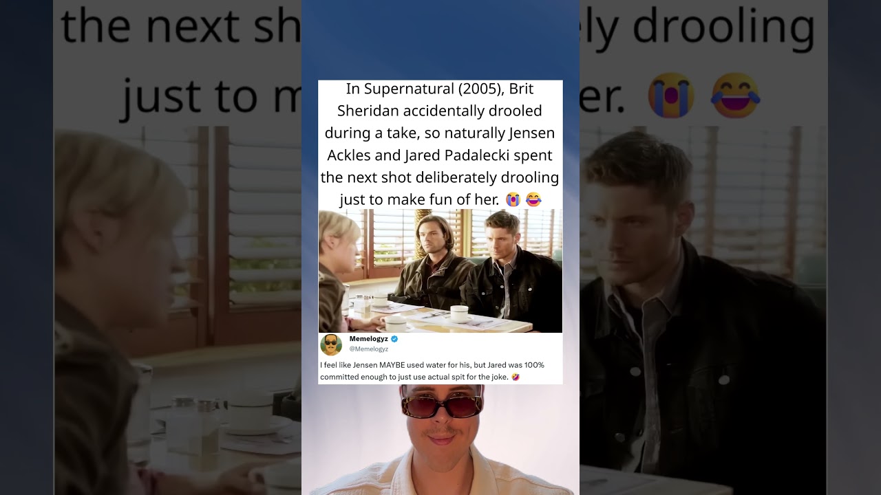 In Supernatural (2005), Jensen and Jared Wouldn’t Let Brit Sheridan Forget This Accident 😂