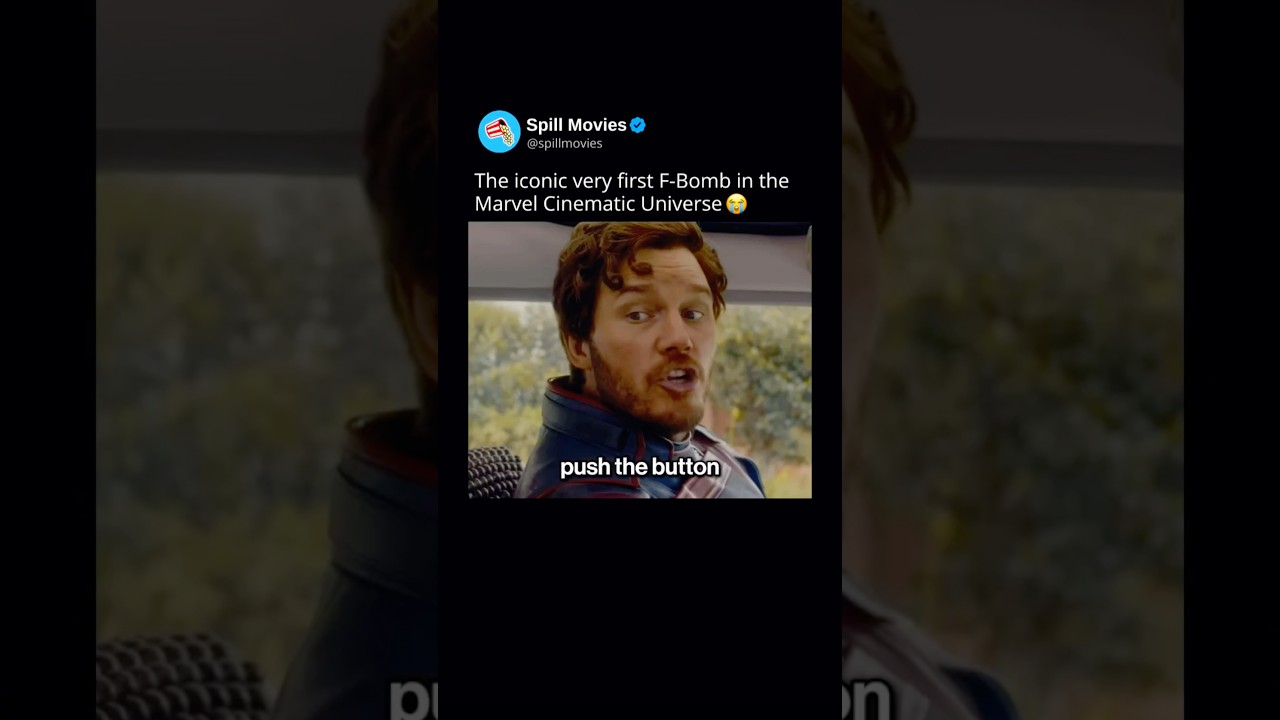 This scene in The Guardians of the Galaxy is so iconic 😂