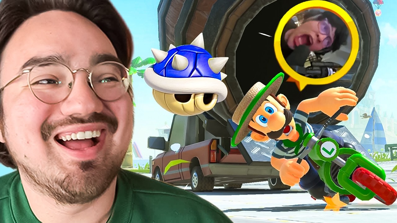 PLAYING MARIO KART WITH VIEWERS UNTIL WE WIN