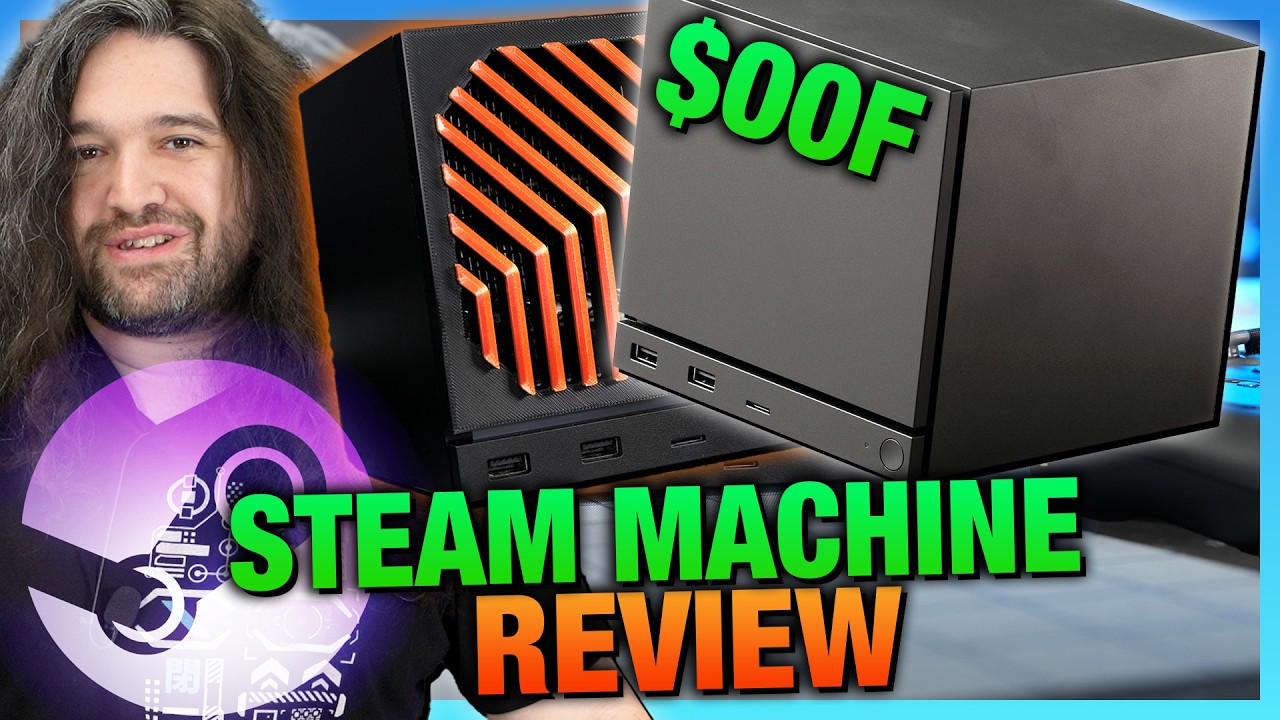 Valve Steam Machine Review: GPU & CPU Benchmarks, SteamOS Test, Thermals, Noise, and Price