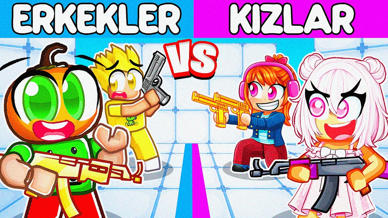 Rivals Kızlar VS Erkekler Savaşıyor! Kazanan Kim? 👧 | Roblox