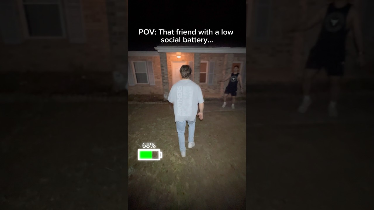 That friend with a low social battery… 🪫 #theboys #viral #shorts #pov #introvert