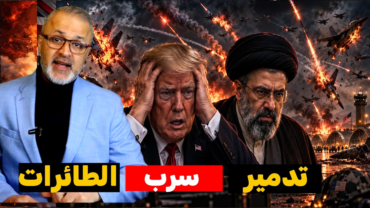 صواريخ إيران تسحق مقاتلات الإف 15 الأمريكية في الأردن وإهانة تاريخية للبنتاغون!