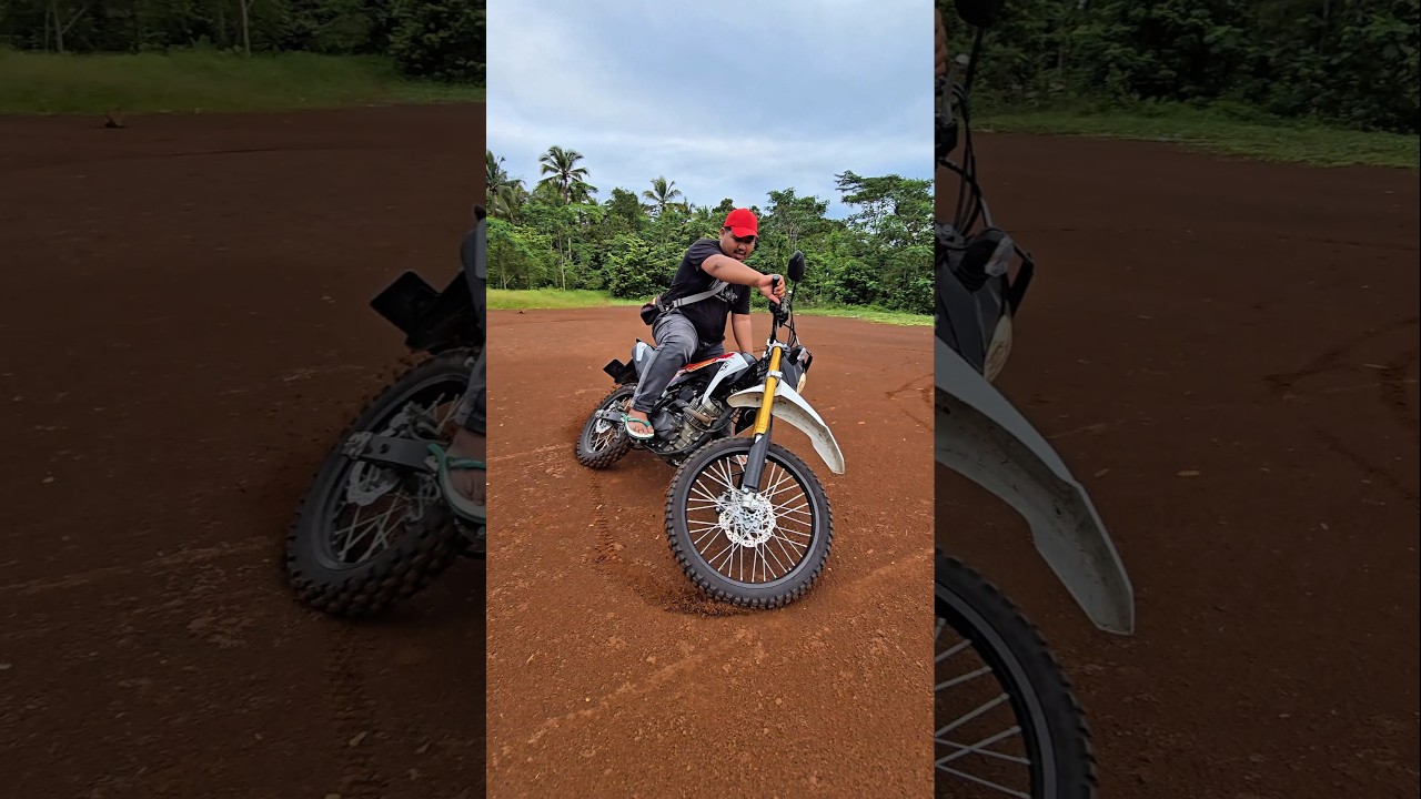 papa adit bikin lingkaran pake motor #trendingshorts