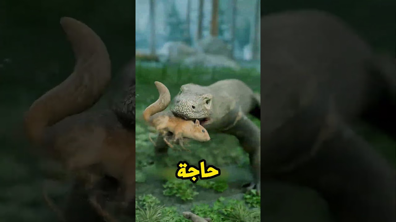 الهرب من الأم.. سر نجاة تنين الكومودو! 🦎🚫