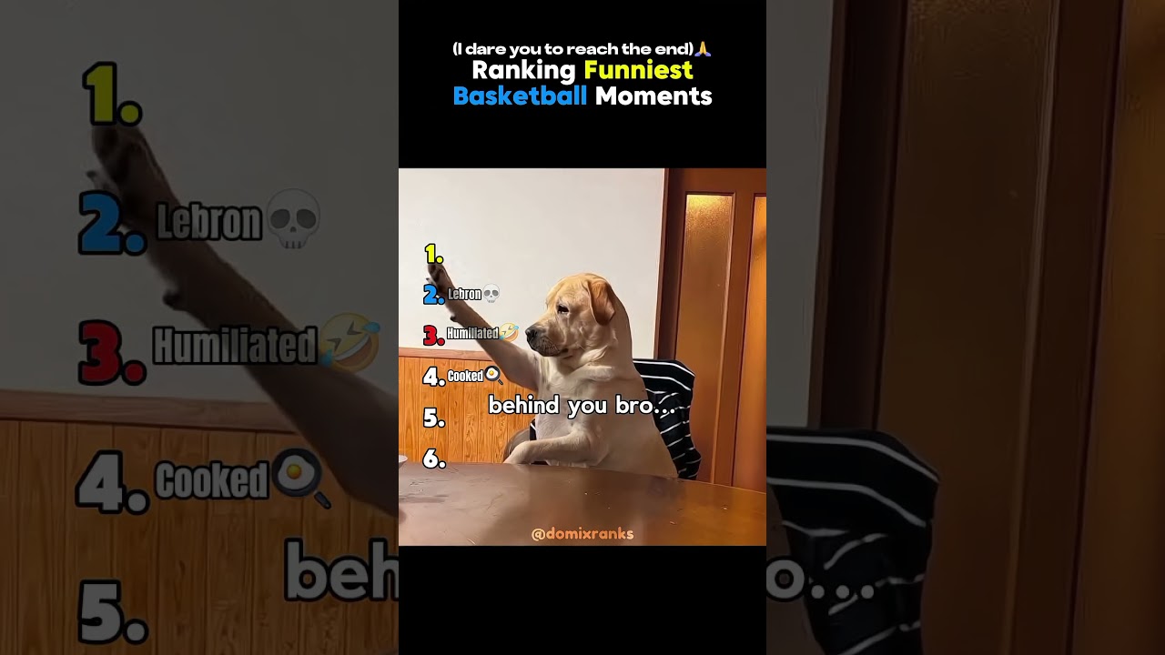 Ranking Funniest Basketball Moments 🏀😅 #basketball