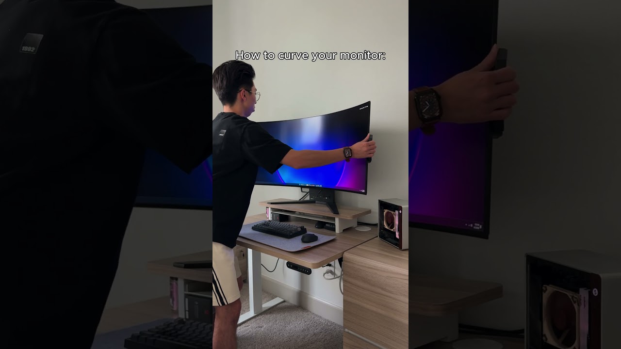 Tutorial on How to Curve Any Monitor