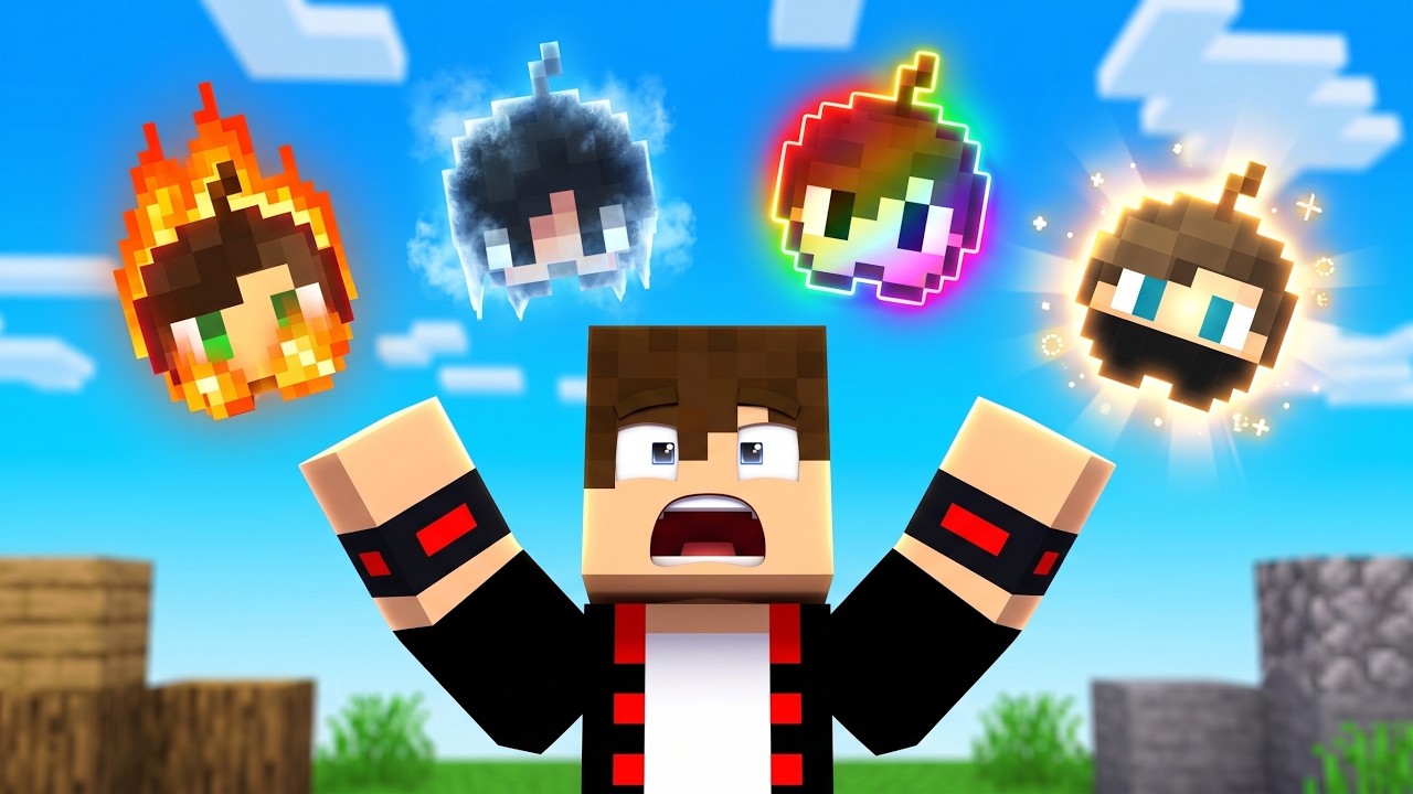 ماين كرافت : جـربت تفاح اليوتيوبر المشاهير ولكن الحظ أسطوري !!؟ 🔥😱