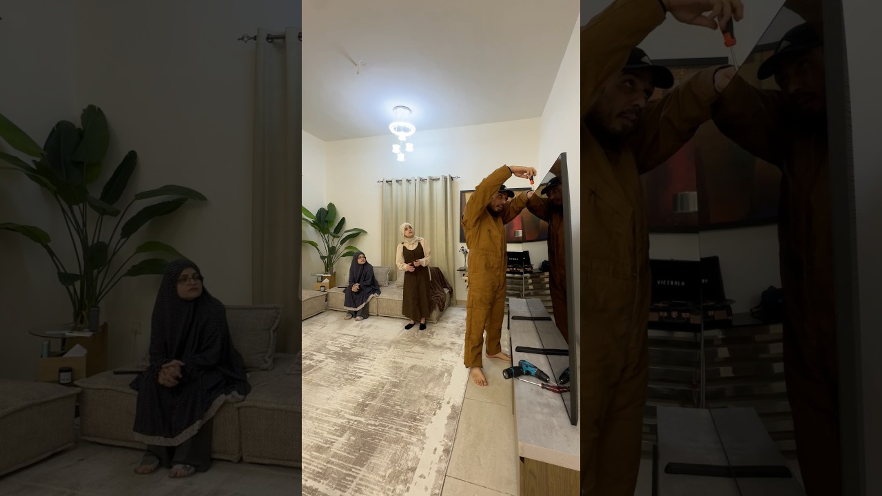 لاتتحركي من هون😂😂 ام سيف ونانو