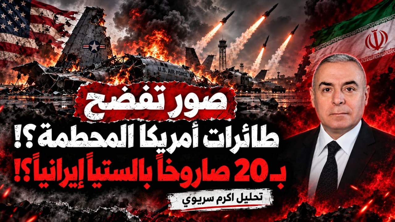 8 مقاتلات F-15 ومروحيات بلاك هوك وA-10 محطمة؟! صور تكشف خسائر الضربة الإيرانية في الأردن