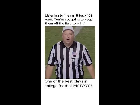 Best play in CFB history🔥 #shorts