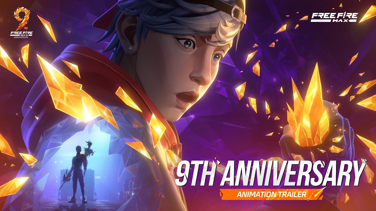 9th Anniversary | Animation Teaser | Free Fire MAX