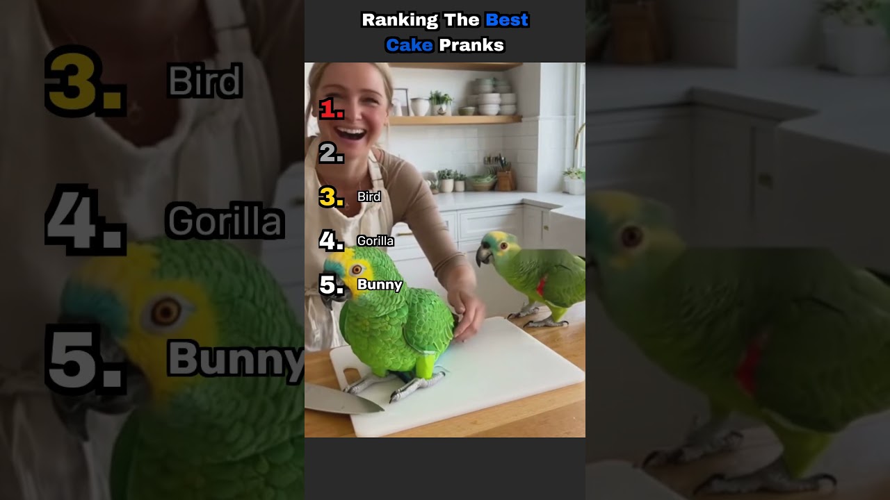 Ranking The Best Cake Pranks #viral #youtubeshorts #shorts #prank