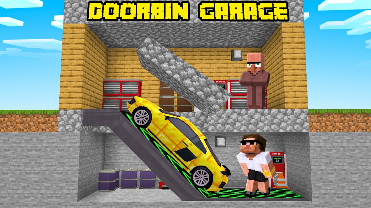 Stealing My Friend's Car Secretly in Minecraft..