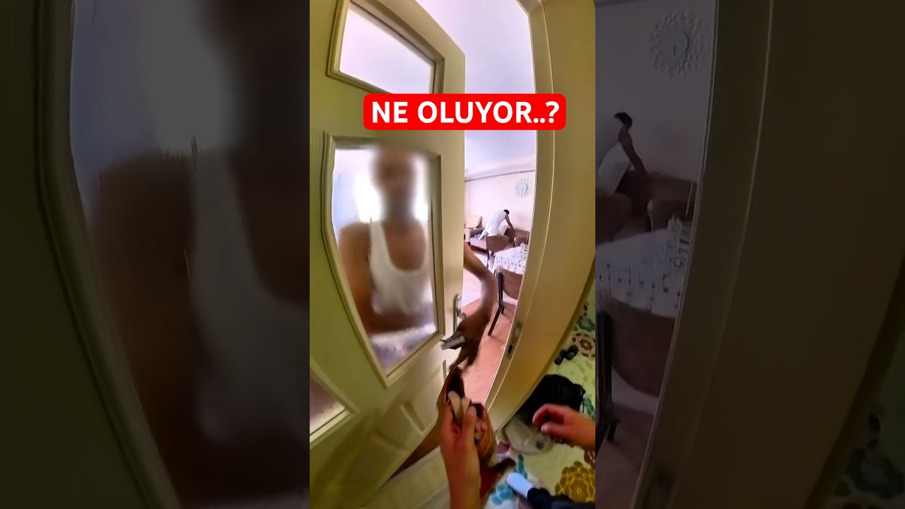 BU EVDE NELER OLUYOR..?😱😂 #shorst #motorcu #motovlog #vlog