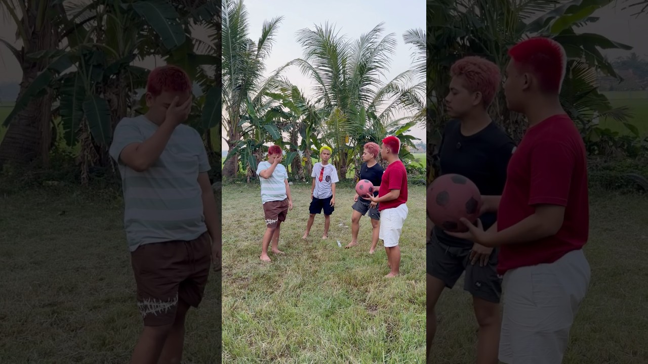 Kalian punya temen kalo main bola gini juga ga, yang punya bola yang berkuasa #shorts #lucu #kocak