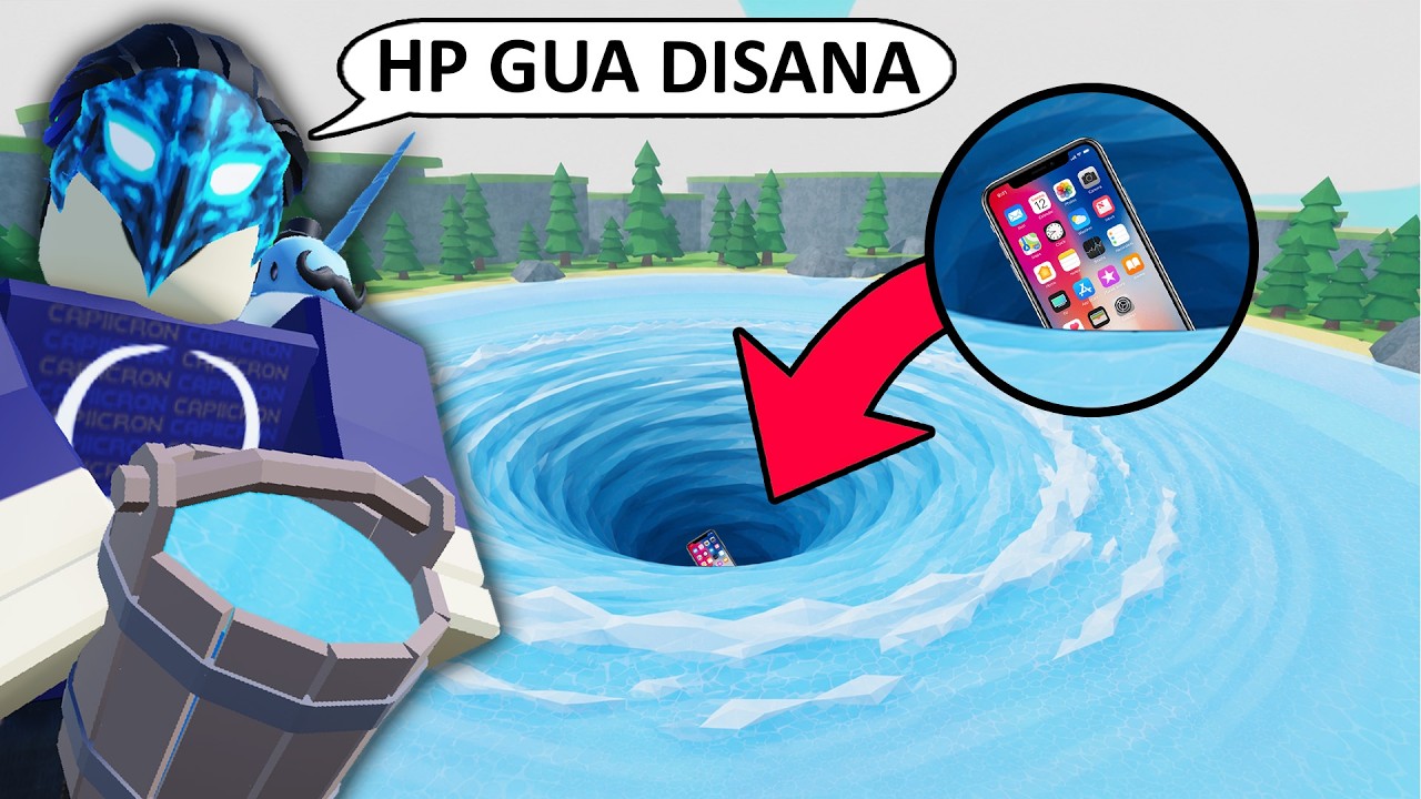 AKU NEKAT KERINGIN DANAU DI ROBLOX INI ?