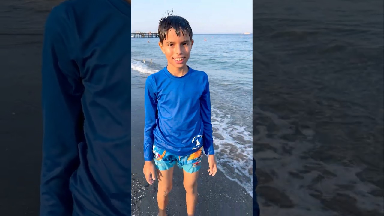 Dalgalara Yakalanmadan Adını Yaz!🌊 Emir başarabilecek mi? #shorts