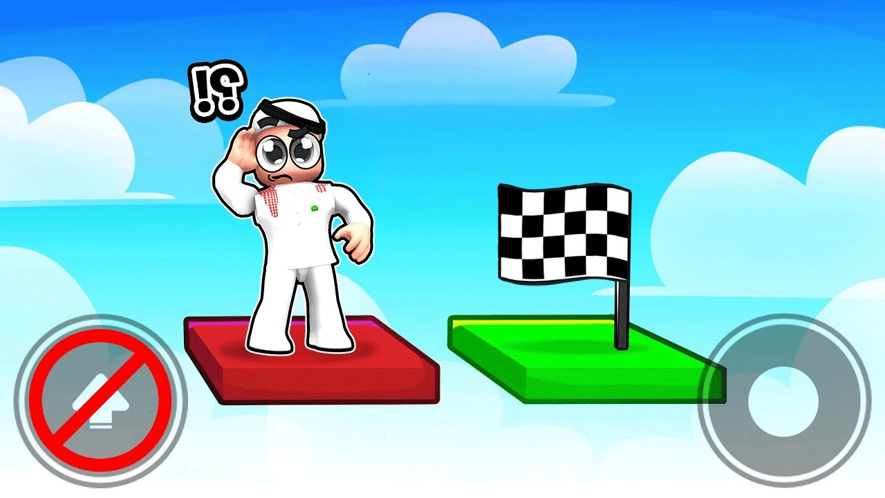 وش يصير لو تم منع القفز في روبلوكس!؟! ☺️