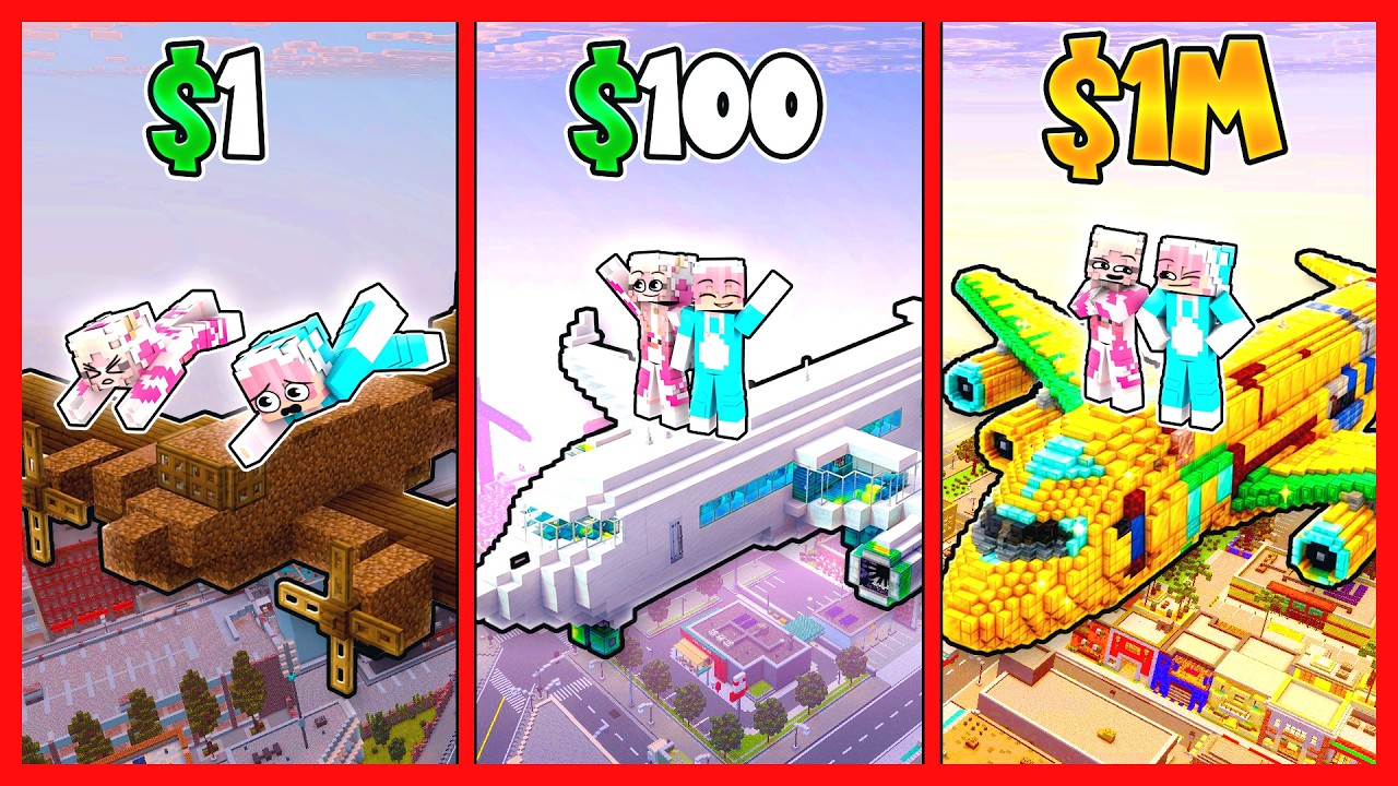 ATUN & MOMON MEMBELI PESAWAT $ 1 SAMPAI $ 999.999.999.999 !! Feat @sapipurba Minecraft