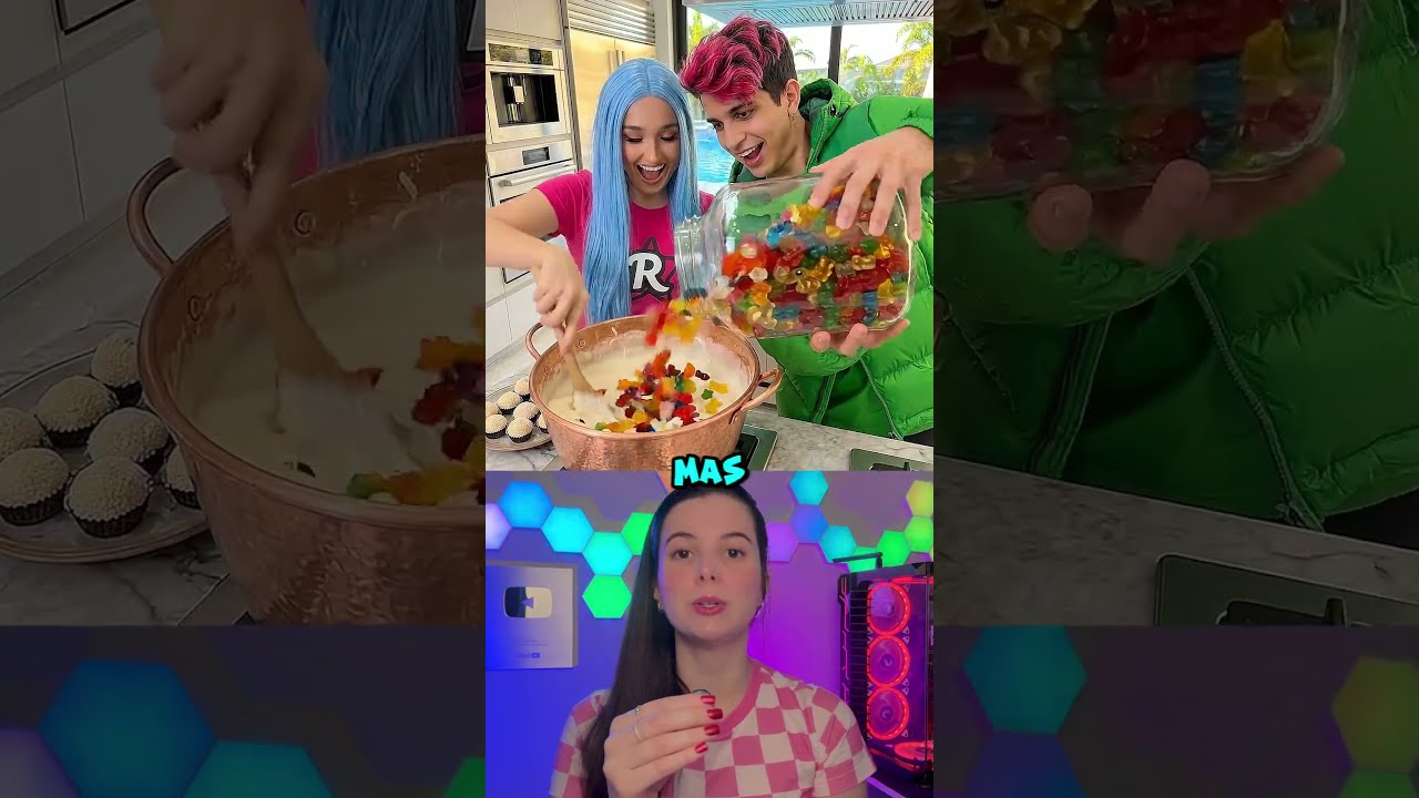 A EMILLY VICK COLOCOU CIMENTO NO BRIGADEIRO!