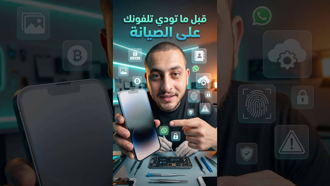 لازم تعمل هاي الحركه قبل ما تودي تلفونك على الصيانة 👀👉🏻