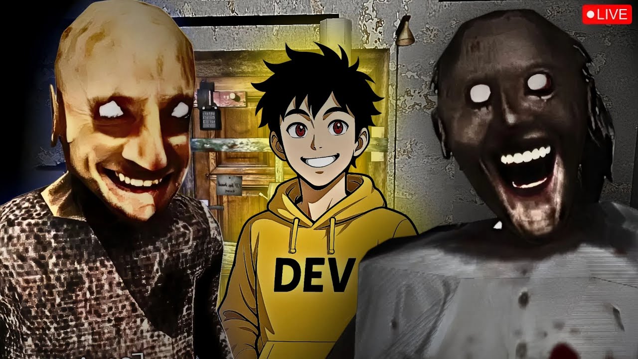 Live Horror Game Granny #shortslive #granny #shorts #shortsfeed