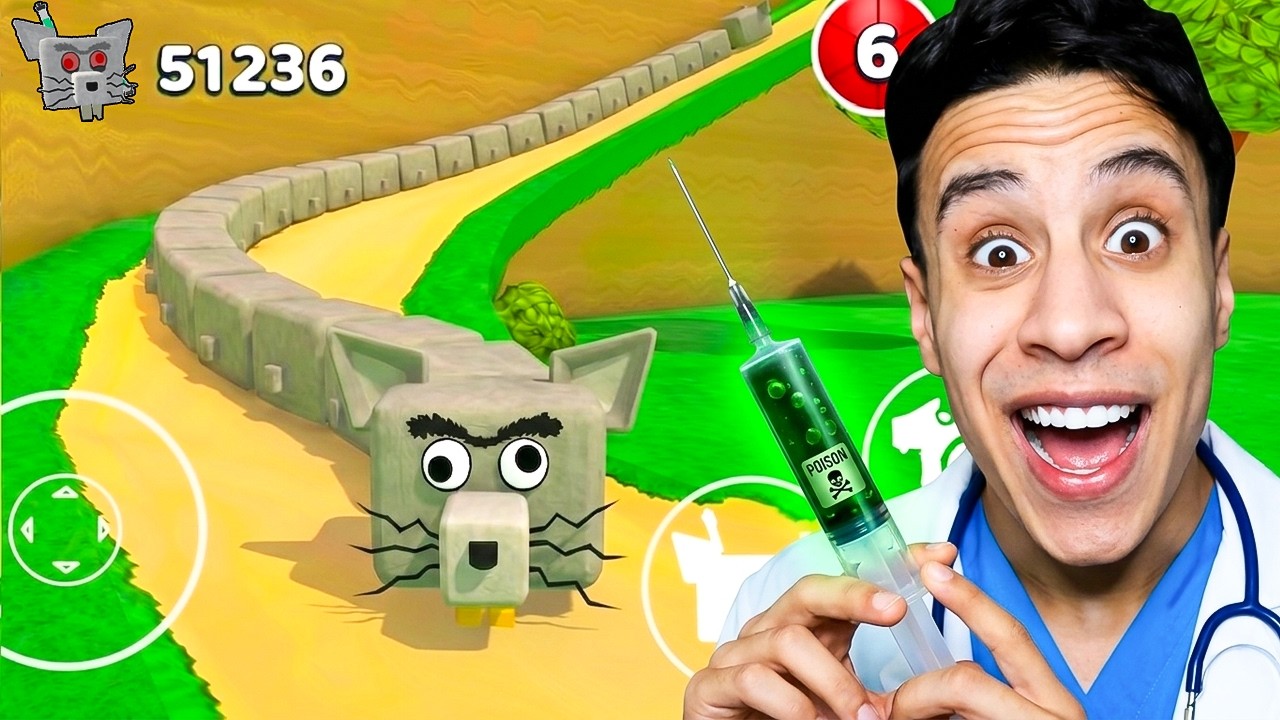 صنعت فأر دودة مرعب في SUPER BEAR ADVENTURE… تجربة سرية!!🐀🐛