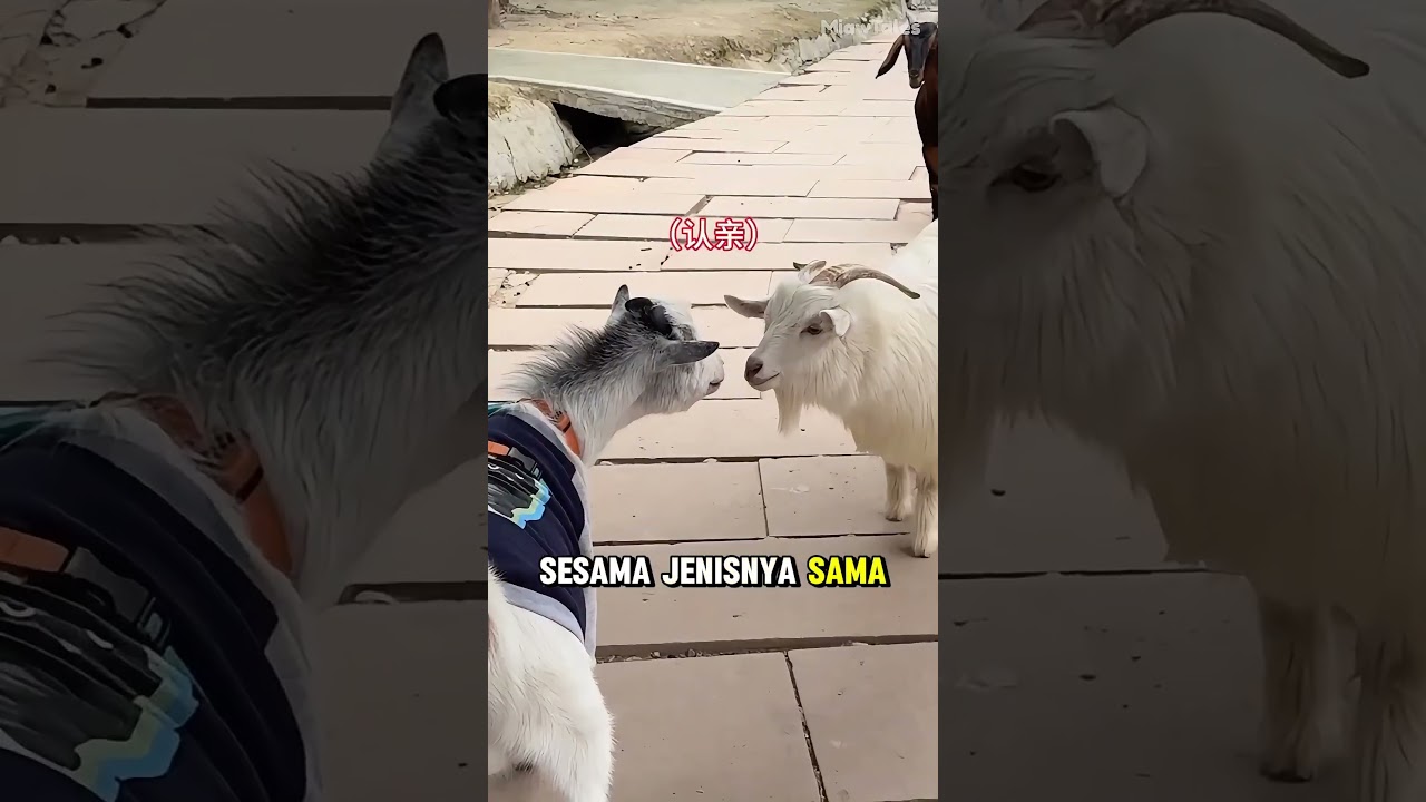 Si Kambing yang Mengira Dirinya Anjing🐐🐶