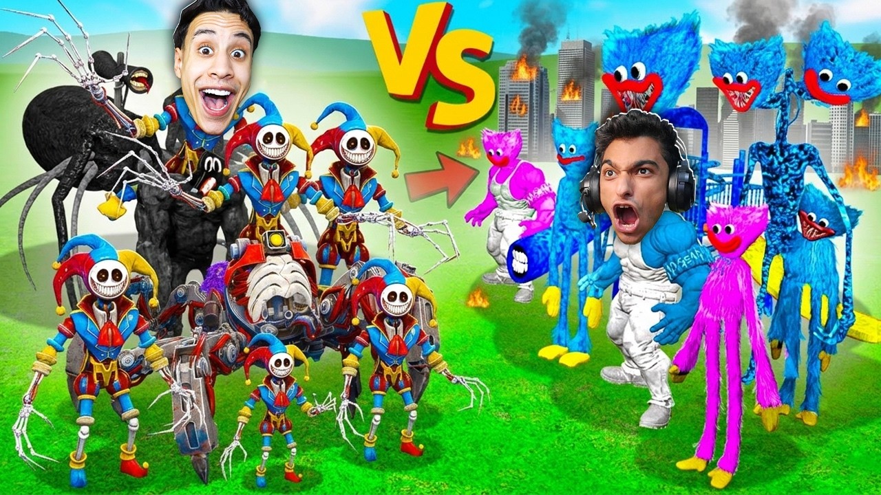 اقوي معركة بين جيش البروتوتايب ضد جيش الهاجي واجي مع القائد عبده ماندو.!! 🔥😱 | Garry's Mod