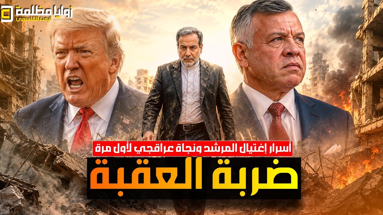 نجاة عباس عراقجي ⚠️ استهداف العقبة وانطلاق صافرات الإنذار في إيلات واسرار ضرب القيادة الإيرانية!!!