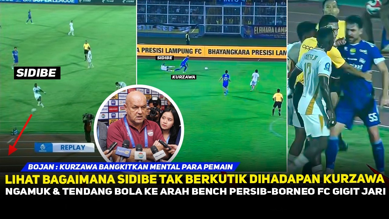 SENTUHAN KELAS DUNIA KURZAWA❗️BIKIN SIDIBE TAK MAMPU BERGERAK~PERSIB KEMBALI KE PUNCAK