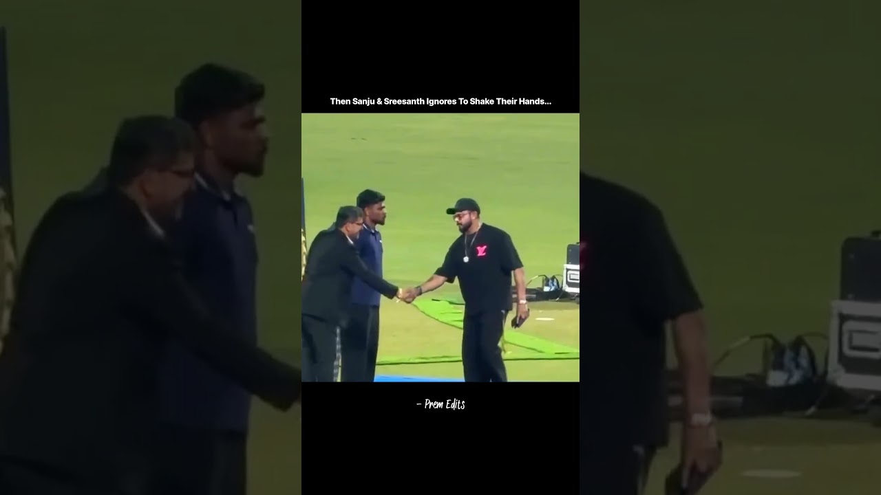 Something Happen between Sanju Samson and Sreesanth 😲🥶
