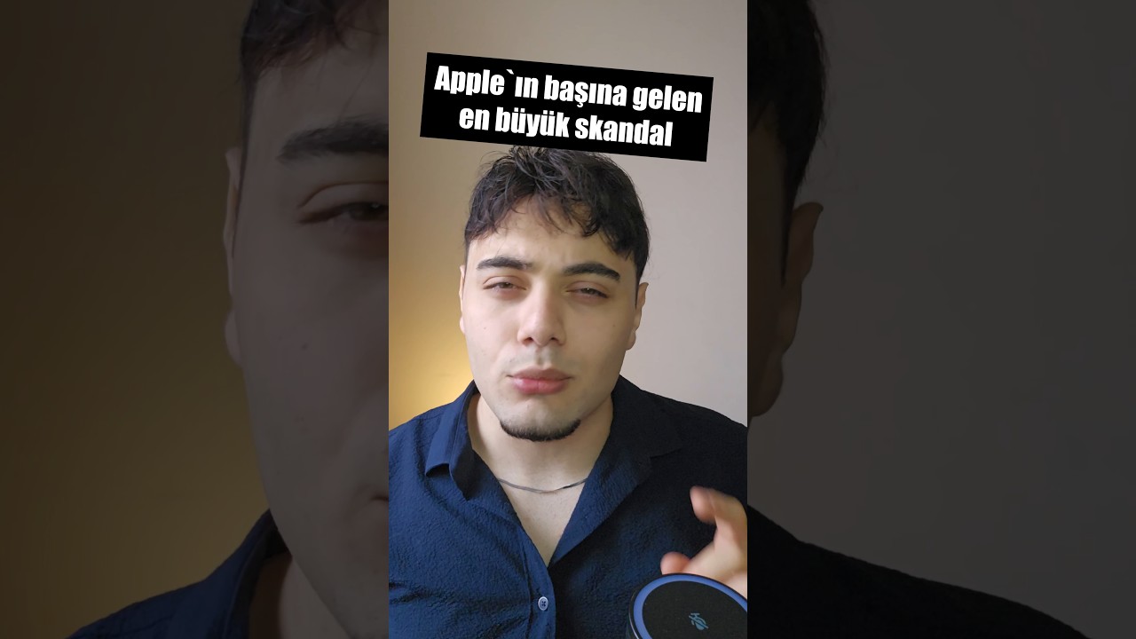 En büyük Apple skandalı? #tech #apple #samsung #smartphone #science