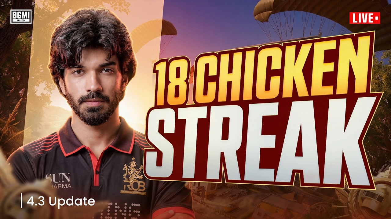 NEW SQUAD SERIOUS 18 WWCD STREAK CHALLENGE  - #iQOO #iQOO15R