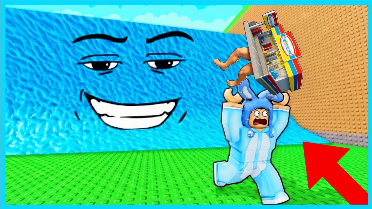 MIPAN & ZUZUZU Kabur Dari Tsunami Untuk Dapatkan Anomali! ROBLOX