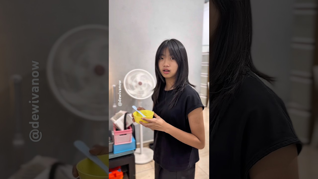 Oow cece bikin ulah #dewivanow #comedyshorts #tineco
