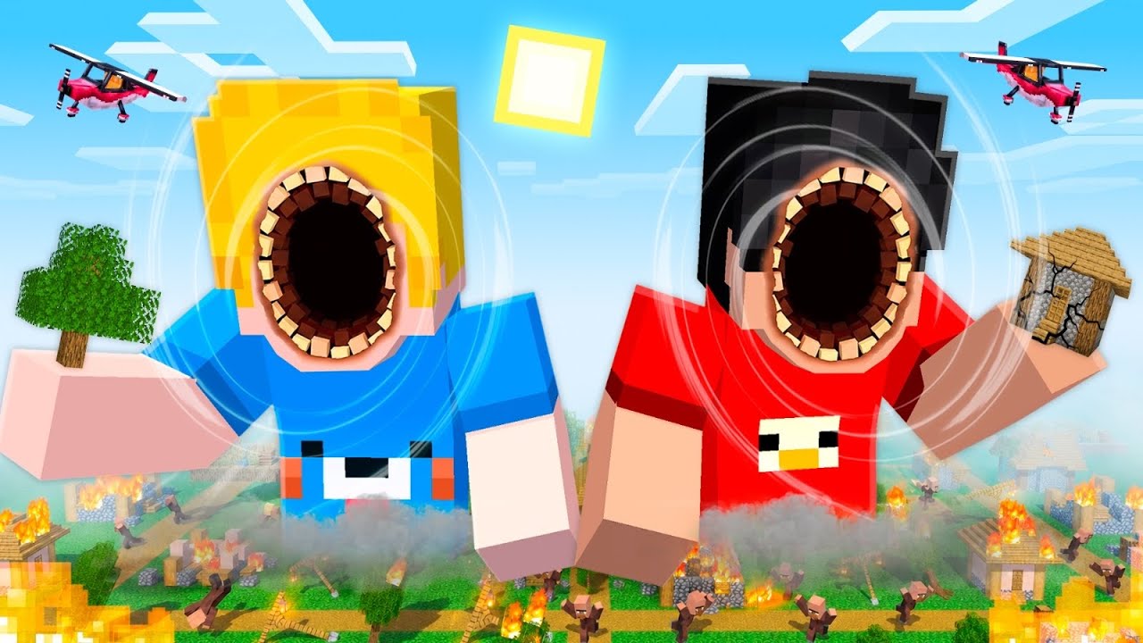 Kass e KR Se Transformaram em SHAWARMA no minecraft