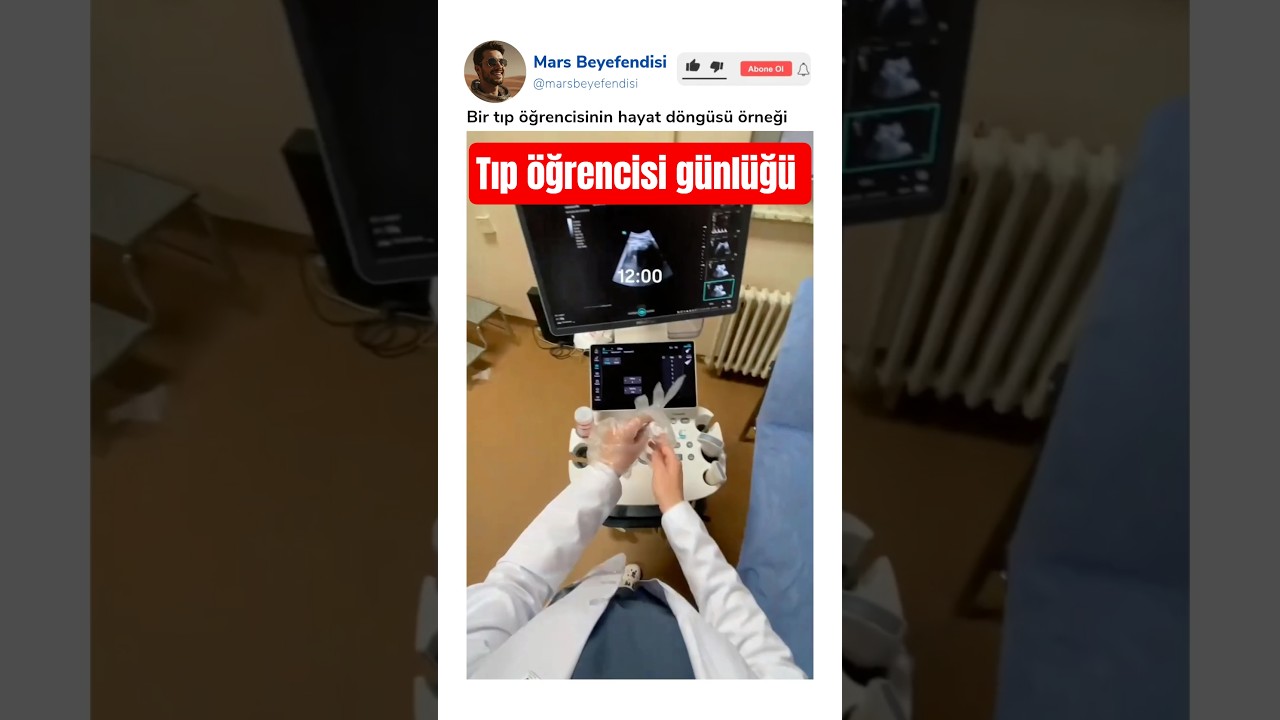 Bir tıp öğrencisinin günlük hayatı nasıl geçer