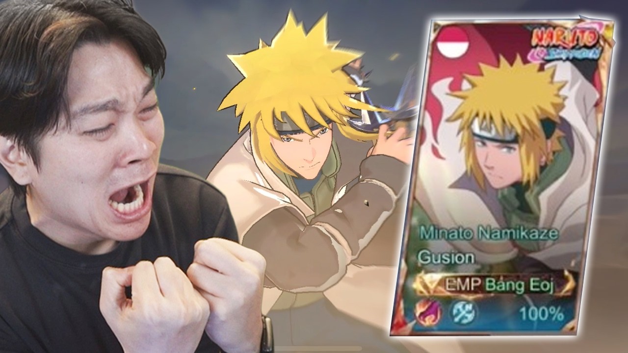 Akhirnya Keluar Juga, Review Skin Gusion Minato!! - Mobile Legends