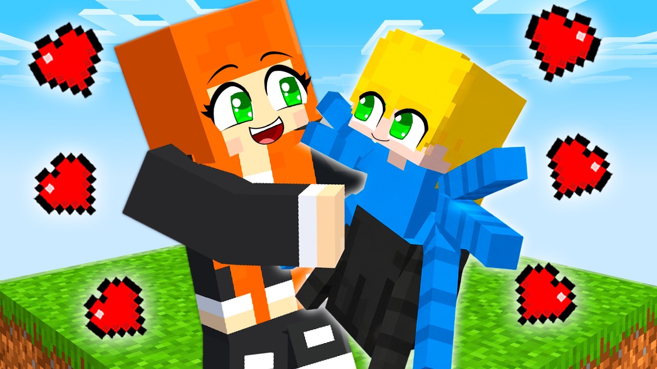 Eu fingi ser uma ARANHA BEBÊ em UM CHUNK no Minecraft!