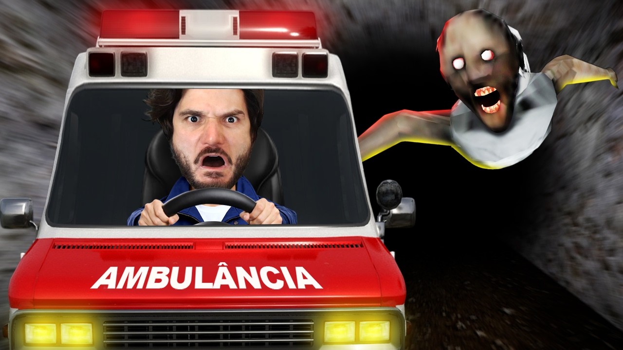 EU FUGI DE AMBULÂNCIA DA "CASA" DA GRANNY!
