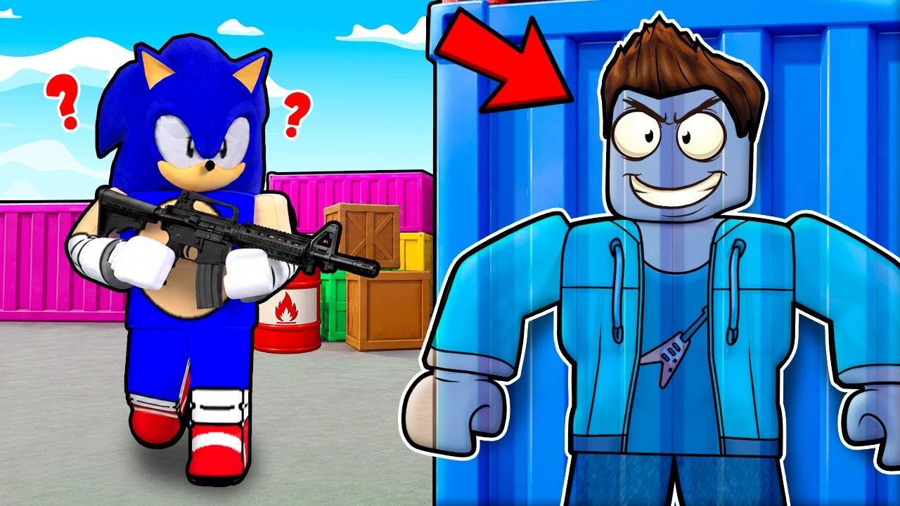 I USED HACKS TO CHEAT IN RIVALS HIDE AND SEEK ROBLOX !!