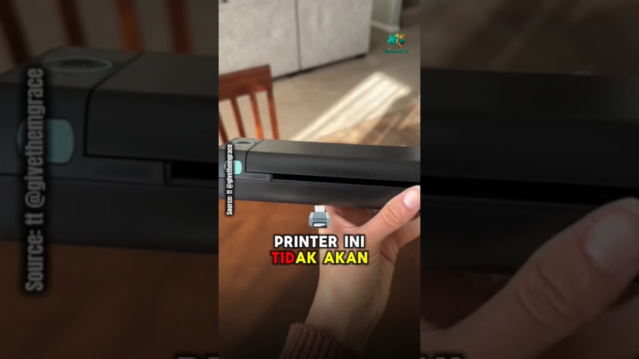 Printer Ini Gak Akan Pernah Kehabisan Tinta! 😱