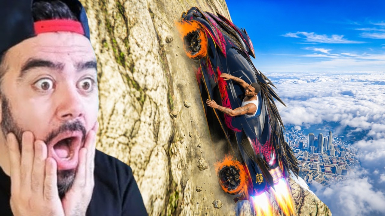 FRANKLIN DÜNYANIN EN ZOR ARABASINI SÜRDÜ - GTA 5 MODS