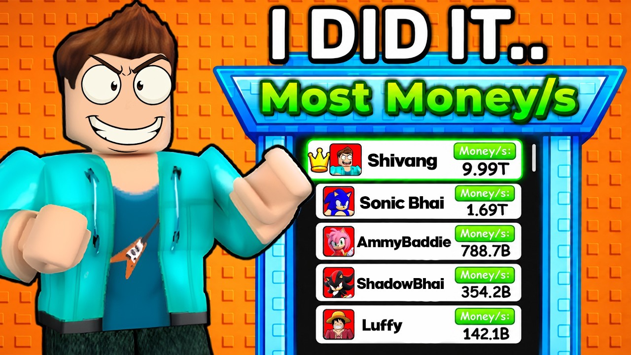 I FINALLY MADE IT ONTO THE TOP OF LEADERBOARD IN ROBLOX STEAL AN EGG !!