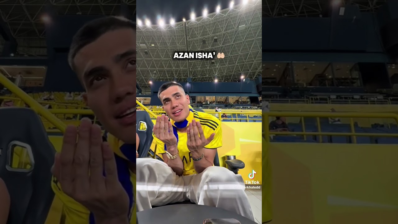 Aisar tengok Ronaldo di Stadium..